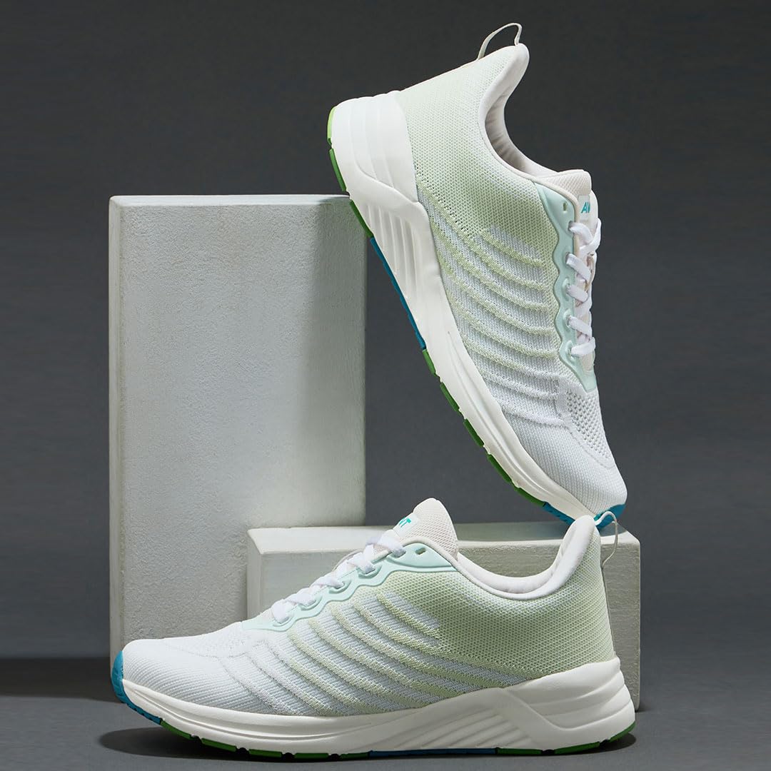 AVANT Men's SpartanX Running Shoes L.Grey/Green UK 9 (AVMSH117CL01UK9)