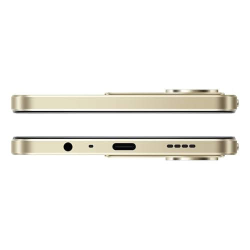 realme NARZO 80 Lite 4G (Beach Gold, 4GB+64GB) | 6300mAh Segment's Biggest Battery | 7.94mm Slim Design | 300% Ultra Volume | Pulse Light: 9 Colors, 5 Glow Modes | Ai Assist