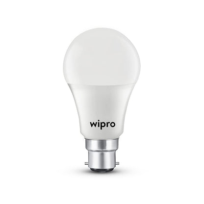 wipro Garnet 10W LED Bulb for Home & Office |Cool Day White (6500K) | B22 Base|220 degree Light coverage |4Kv Surge Protection |400V High Voltage Protection |Energy Efficient | Pack of 1