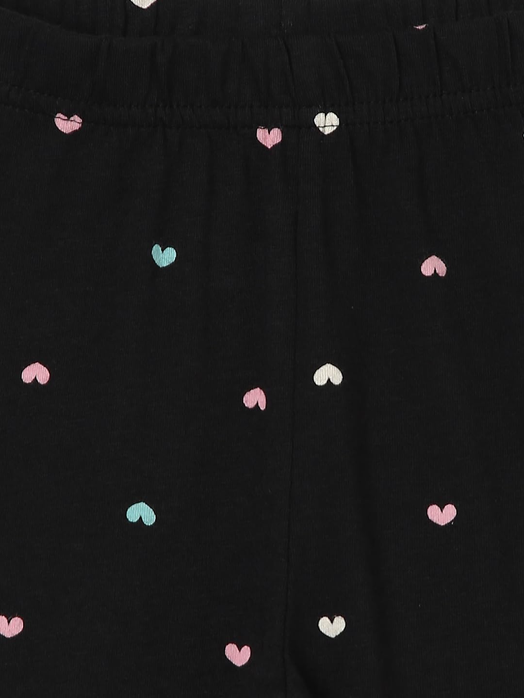 Max Girl's High Rise Regular Leggings (P23CLG05 Black 7-8 Y) - GenZlyf