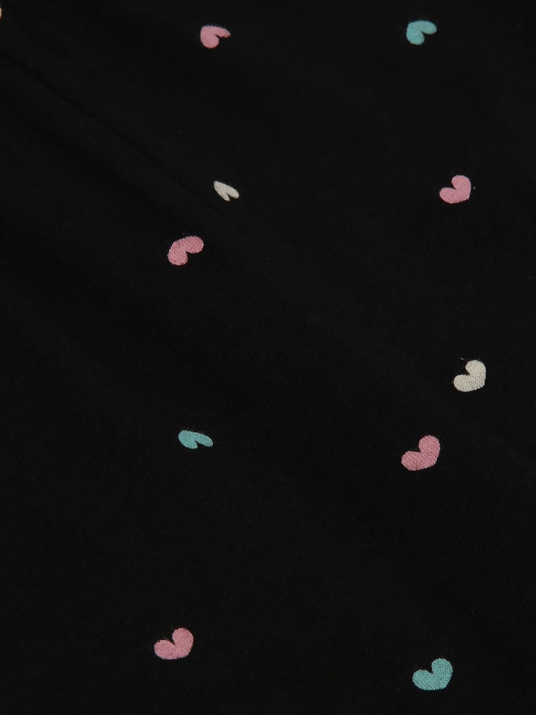 Max Girl's High Rise Regular Leggings (P23CLG05 Black 7-8 Y) - GenZlyf