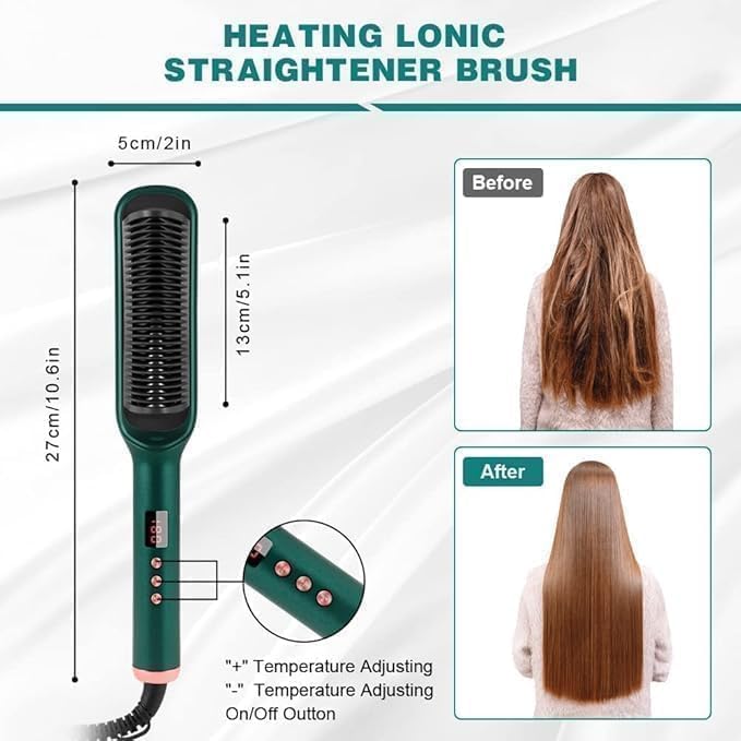 SONORO KATE Hair Styler Dryer Comb – 5-in-1 Electric Hair Styling Tool for Drying, Straightening, Curling, Combing & Volumizing | PTC Ceramic Heater & Negative Ion Technology | (Multy)