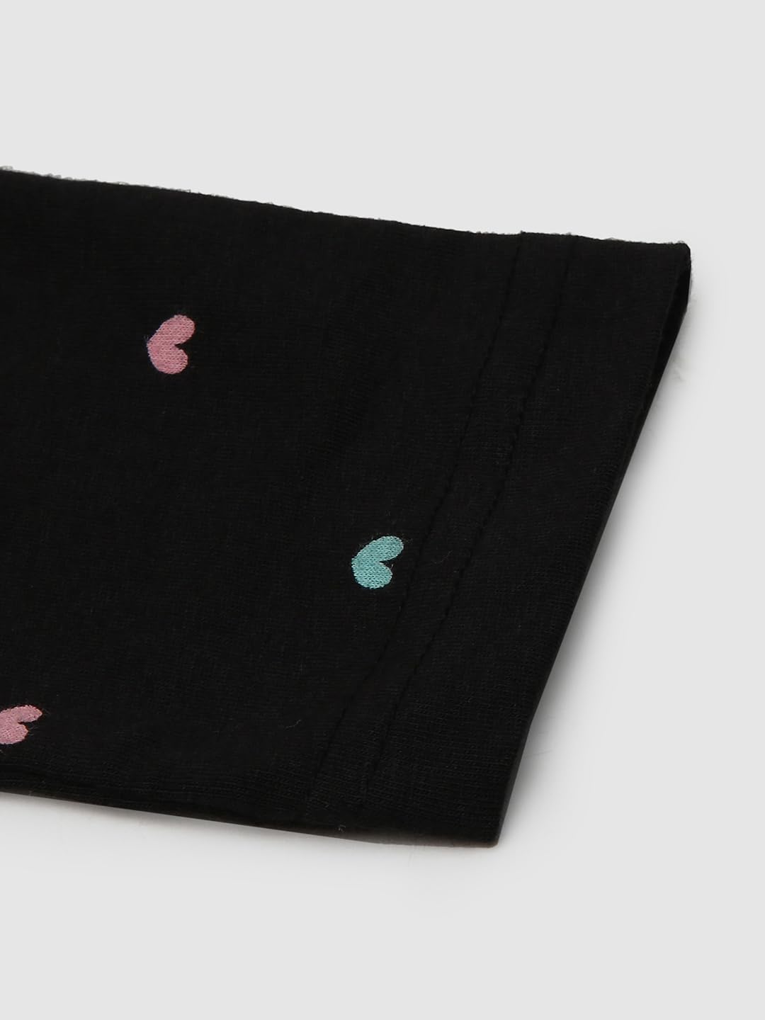 Max Girl's High Rise Regular Leggings (P23CLG05 Black 7-8 Y) - GenZlyf