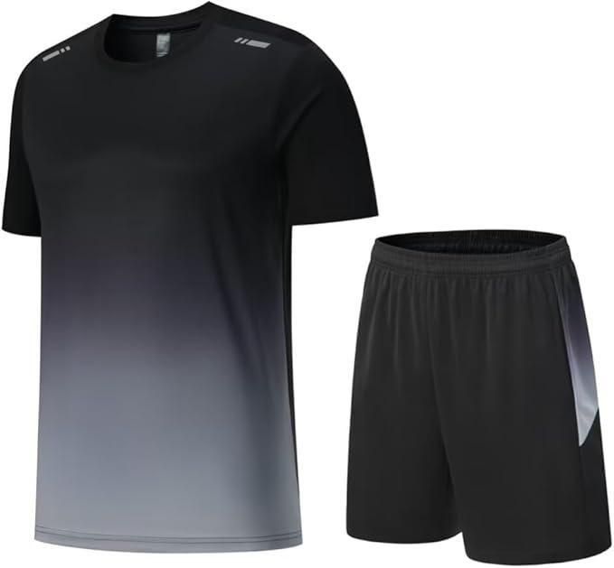 Men's Jersey T-shirt & Bottom Set Combo offer