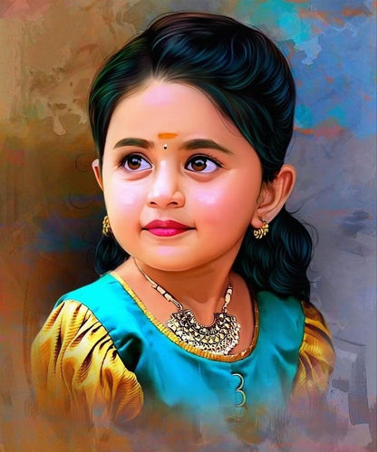 Jadoun Customised and Personalised Oil Painting Frames for Wall Display Frame MDF Good Look Well Home Decor|Festival Birthday Gift|Anniversary Gift|Wall Decor| Gift For Someone (Black 6x8)