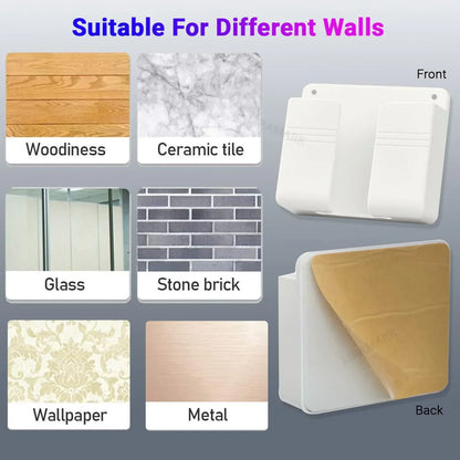 LIRAMARK Mobile Phone Charging Stand, Storage Holder, Bedside Fixed Rack, Home Organization and Storage Supplies, Bedroom Accessories, Office Accessories, Bathroom Accessories (Pack of 1) - GenZlyf