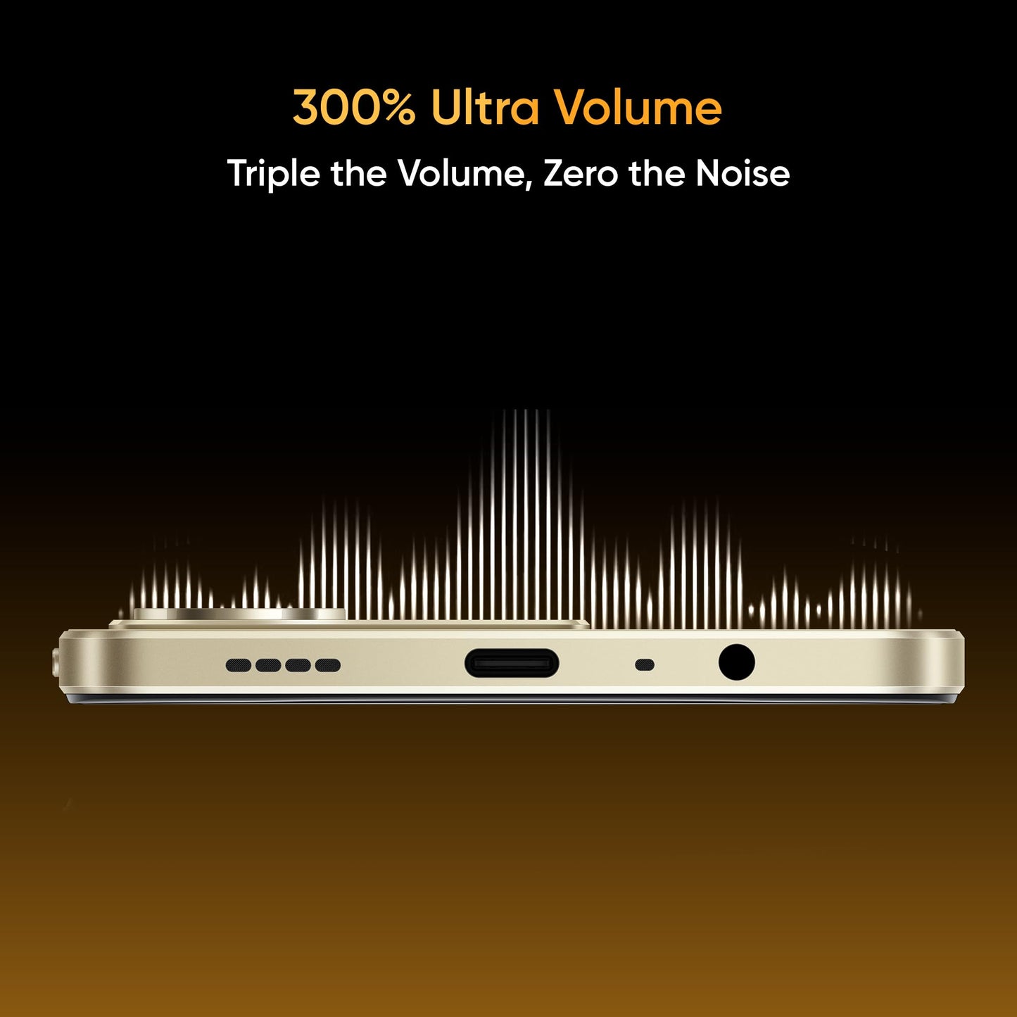 realme NARZO 80 Lite 4G (Beach Gold, 4GB+64GB) | 6300mAh Segment's Biggest Battery | 7.94mm Slim Design | 300% Ultra Volume | Pulse Light: 9 Colors, 5 Glow Modes | Ai Assist