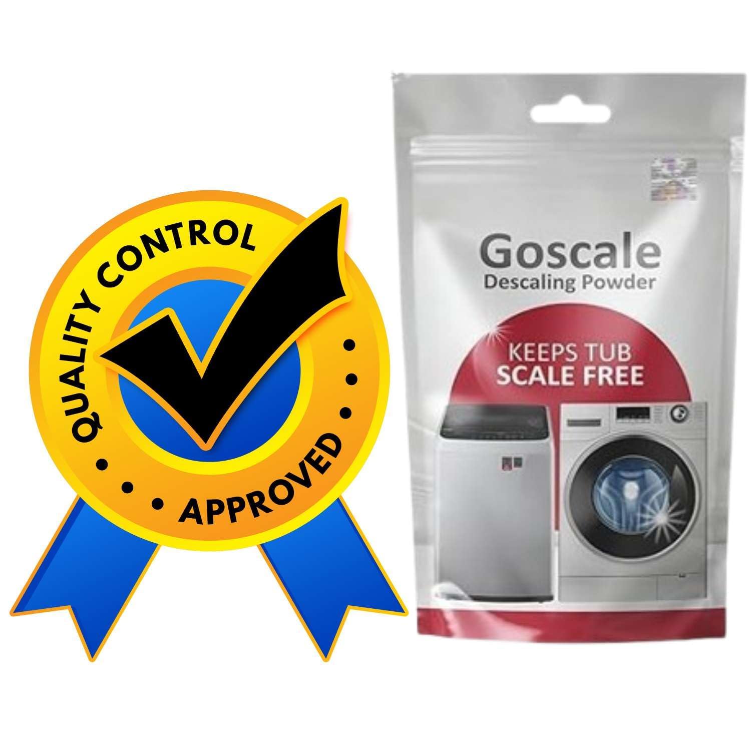 L G Washing Machine Cleaner Descale Powder Descaling Appliance Quick Drum Descale Deep Cleaning for Semi and Fully Automatic Front and Top Load Tub Clean Pouches 100g (Pack Of 4) - GenZlyf