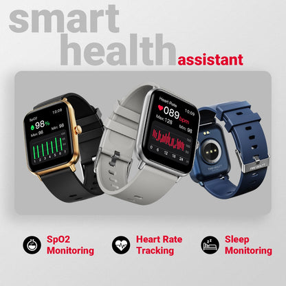 Fire-Boltt Ninja Call Pro Plus Smart Watch 1.83” HD Display, Bluetooth Calling, AI Voice Assistant, 100 Sports Modes, IP67 Waterproof, SpO2 Monitor, Smart Watch for Man & Woman- Grey - GenZlyf