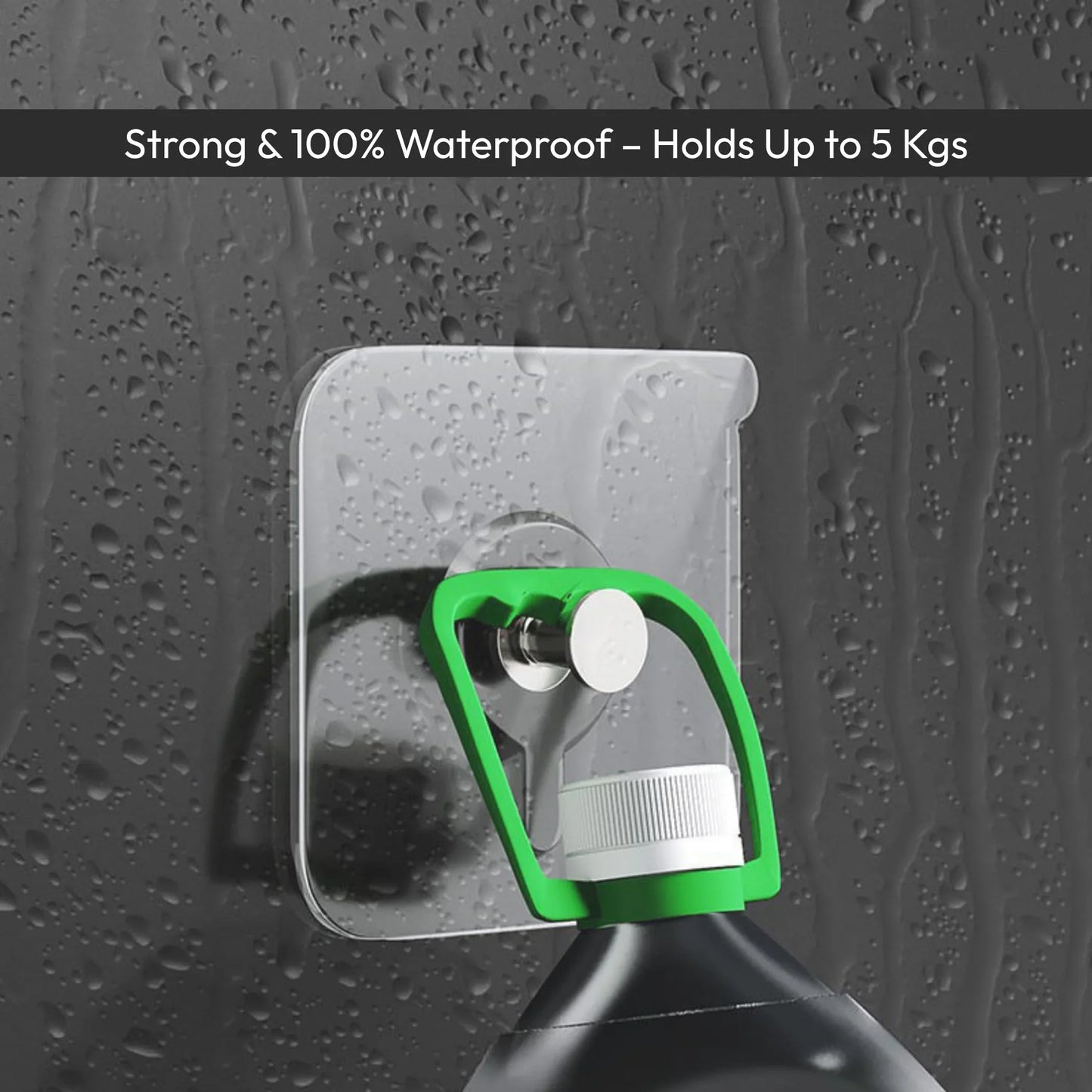 Zulaxy Photo Frame Hooks for Wall Without Drilling, 10 Pack Self Adhesive Hooks for Wall Heavy Duty Strong Nail Free for Hanging Photo Frame (Hanging Hook, Transparent) Stainless Steel - GenZlyf