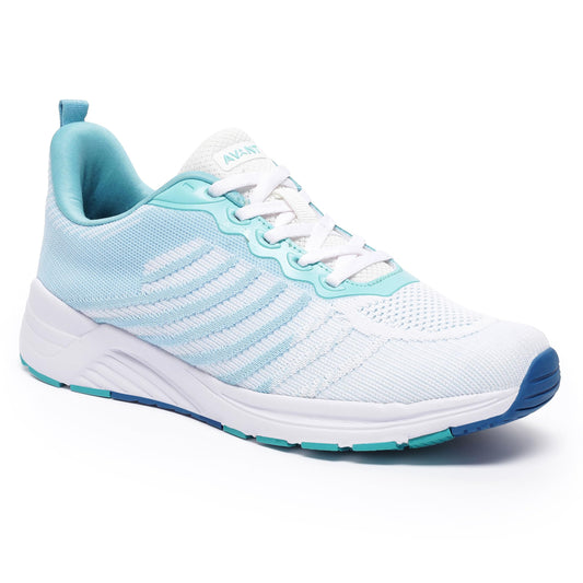 AVANT Men's SpartanX Running Shoes - Superior Cushioning Superior Traction Anti Skid Lightweight Shock Absorption Tech Sports Footwear (AVMSH117CL03UK9_UK9_Blue)