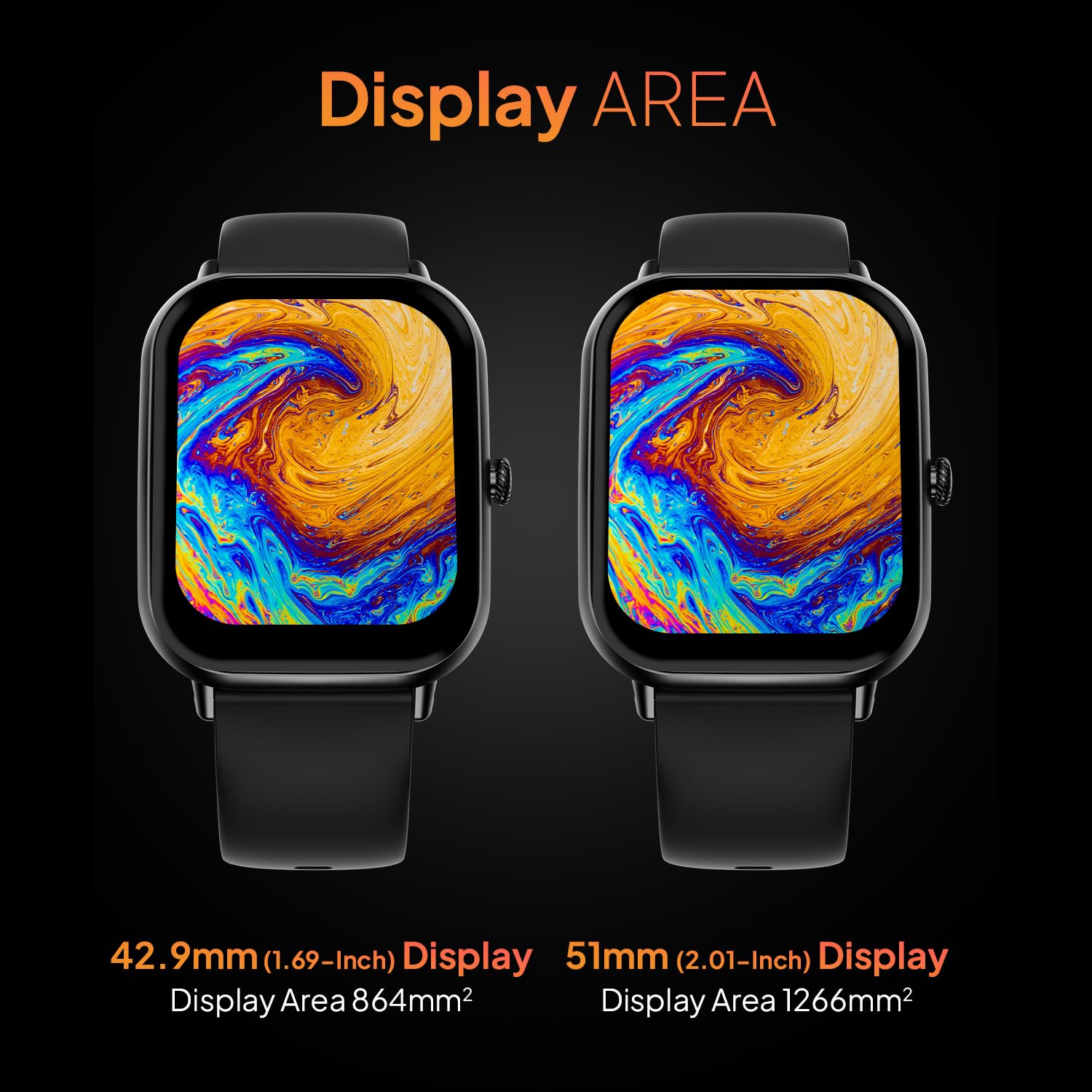 Fire-Boltt Ninja Call Pro Max Smart Watch 2.01 inch Display, Bluetooth Calling, 120+ Sports Modes, Health Suite, Voice Assistance (Black) - GenZlyf