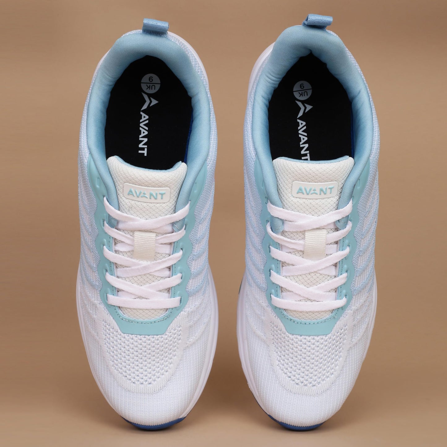 AVANT Men's SpartanX Running Shoes - Superior Cushioning Superior Traction Anti Skid Lightweight Shock Absorption Tech Sports Footwear (AVMSH117CL03UK9_UK9_Blue)