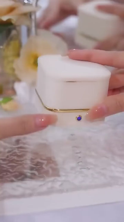 Oval Green Crystal Pendant Necklace Set With Bracelet - Genzlyf